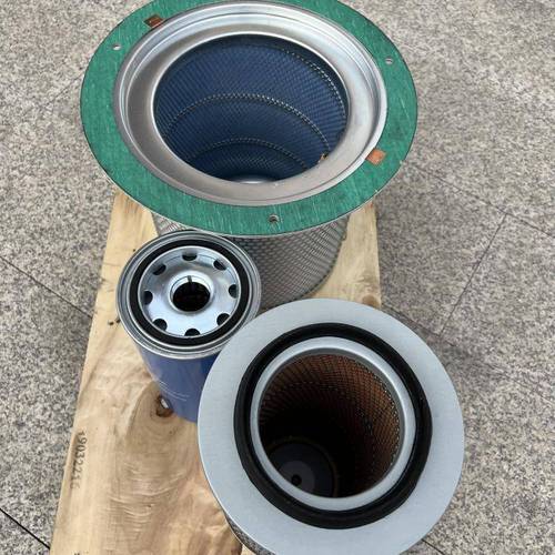斯可络螺杆压缩机保养核心 空气过滤器、油过滤器、油细分离器及原厂三滤的重要性